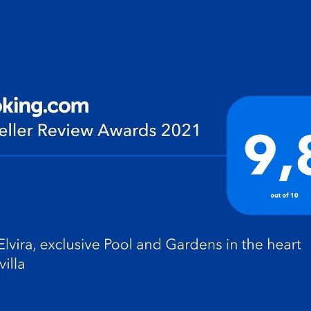 Villa Elvira, Exclusive Pool And Gardens In The Heart Of Sevilla Экстерьер фото